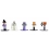 MINECRAFT Zestaw 20 Metalowych Figurek Seria 5